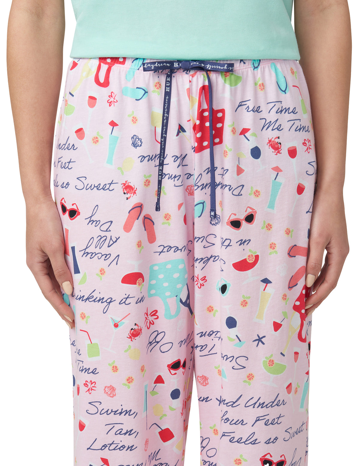 HUE Beach Day Dream Pajama Capri
