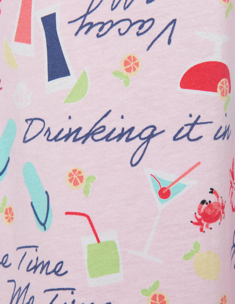 HUE Beach Day Dream Pajama Capri