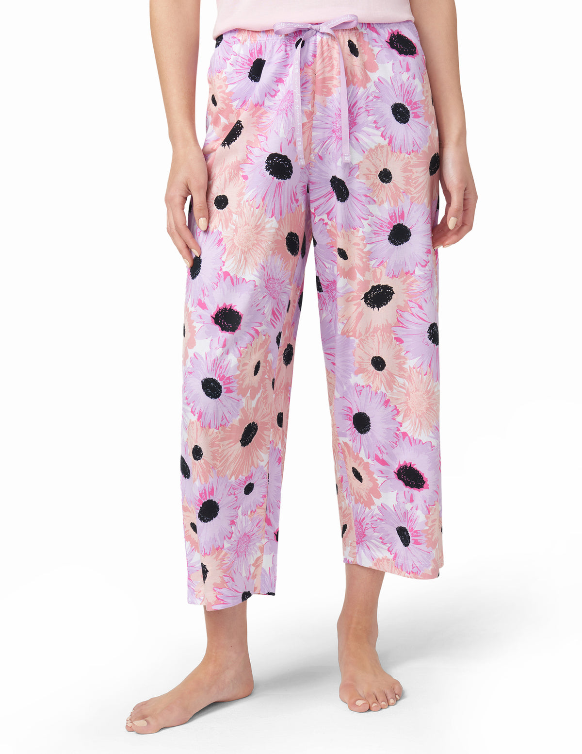 HUE Daisy Delight Pajama Capri