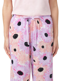 HUE Daisy Delight Pajama Capri