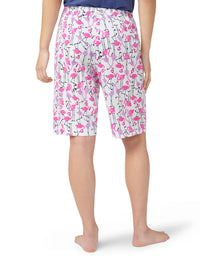 HUE Flamingo Strut Pajama Bermuda Short