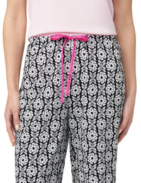 HUE Happy Fields Floral Pajama Bermuda Short