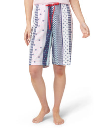 HUE Seaside Stripe Pajama Bermuda Short