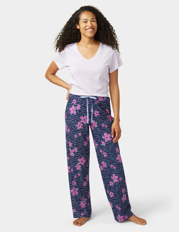HUE Floral Lyrics Pajama Pant