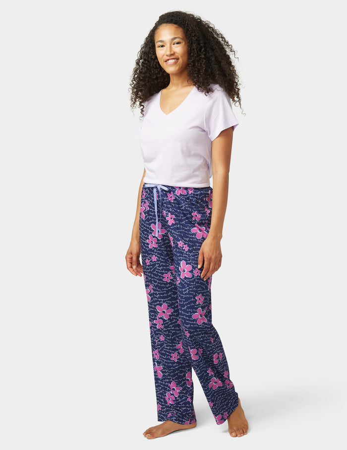 HUE Floral Lyrics Pajama Pant