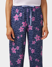 HUE Floral Lyrics Pajama Pant