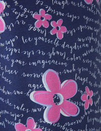 HUE Floral Lyrics Pajama Pant