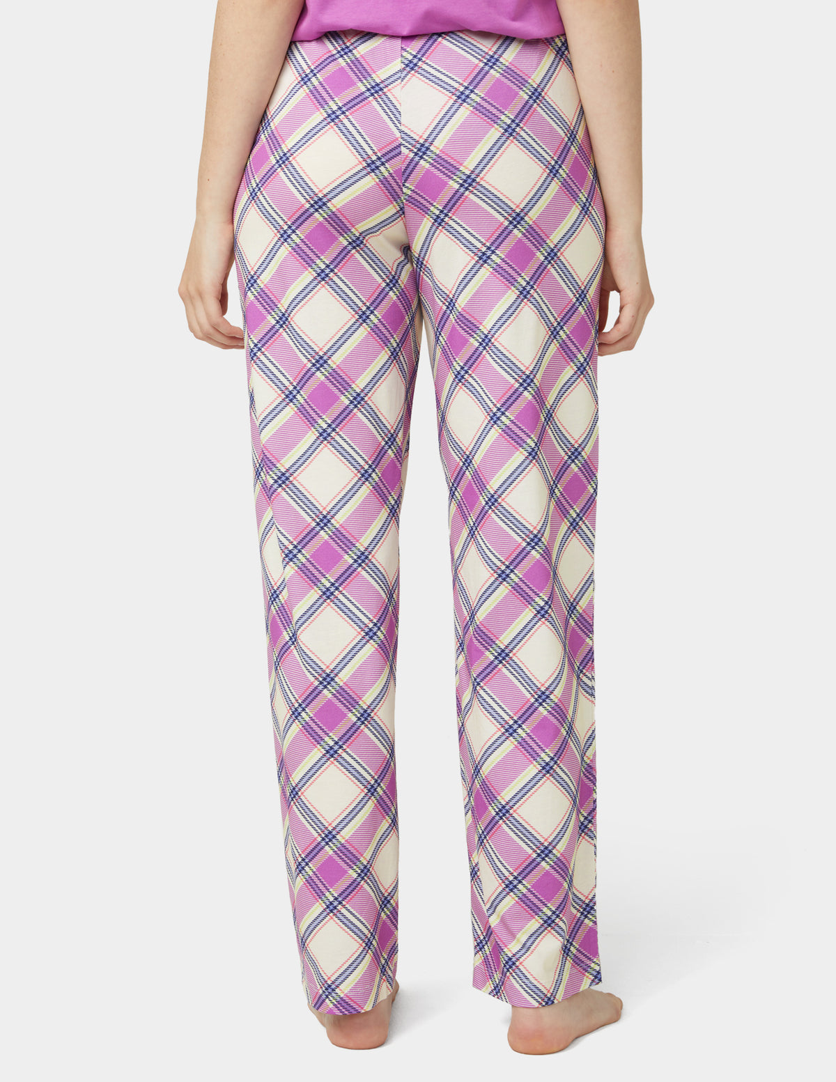 HUE Woodlands Plaid PJ Pant
