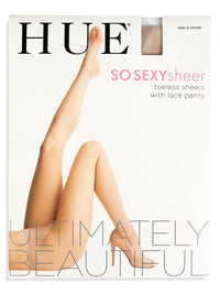 HUE Toeless Control Top Pantyhose-15 Denier