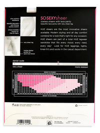 HUE Toeless Control Top Pantyhose-15 Denier