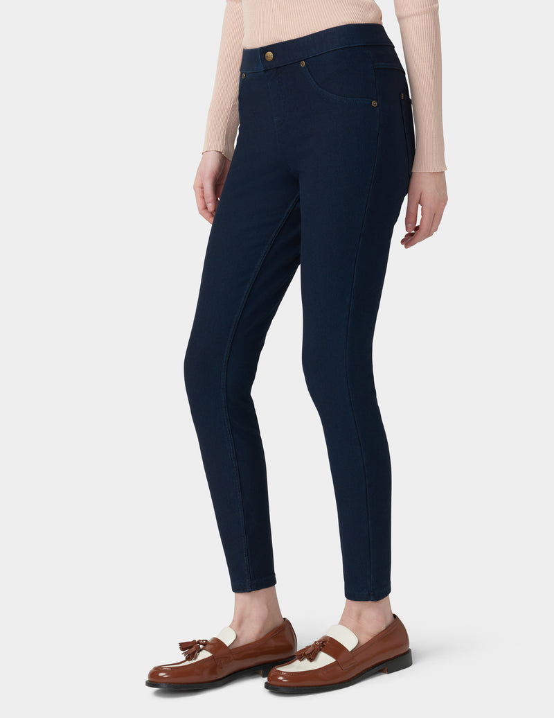 Fleece Lined Denim Legging