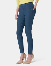 HUE Fleece Lined Denim Legging