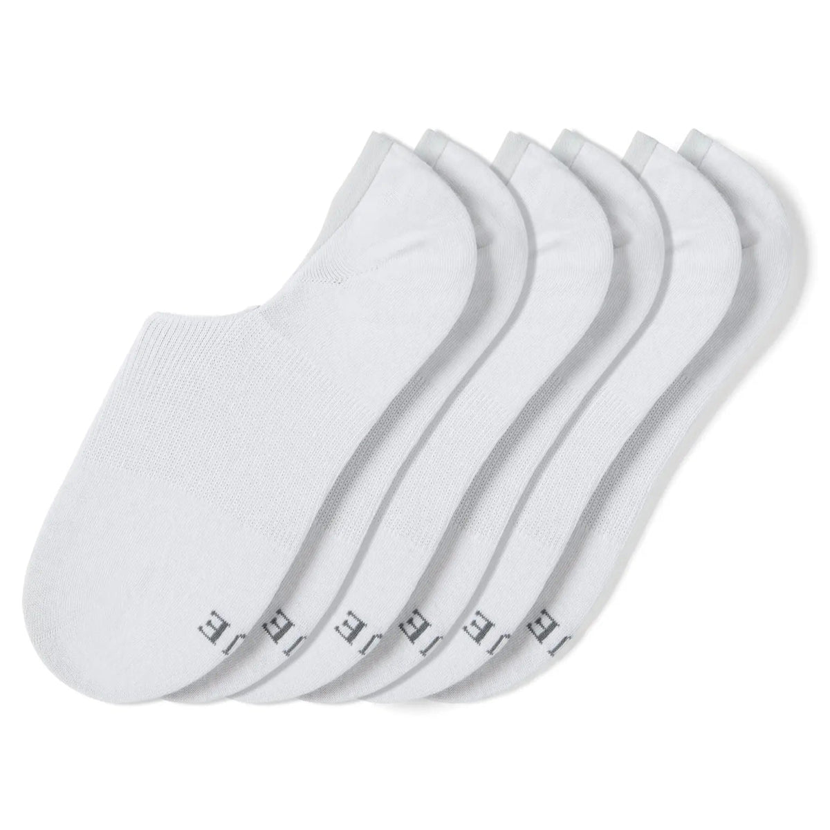 HUE Cotton No Show Arch Hug Sock 3 Pair Pack
