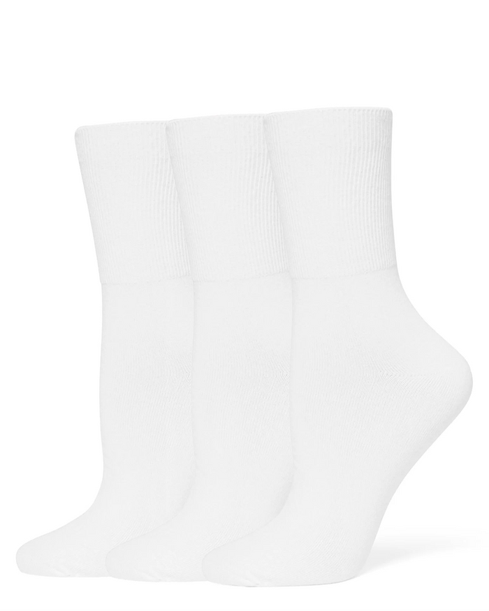 HUE 3-Pair Pack Bobby Sock
