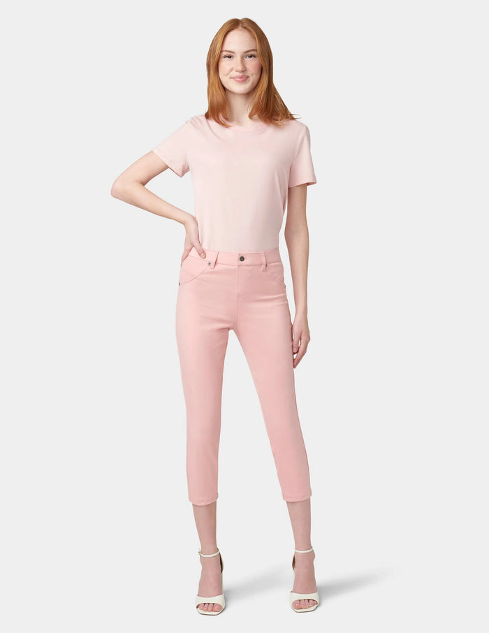 HUE Hi-Rise Ultra Soft Denim Capri