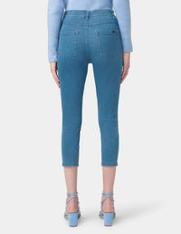 HUE Hi-Rise Ultra Soft Denim Capri