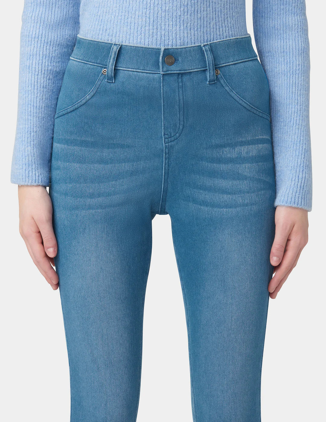 HUE Hi-Rise Ultra Soft Denim Capri