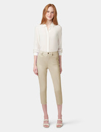 HUE Hi-Rise Ultra Soft Denim Capri