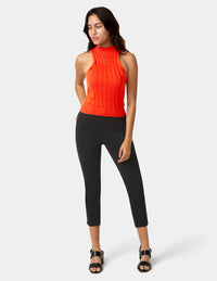 HUE Hi-Rise Ultra Soft Denim Capri