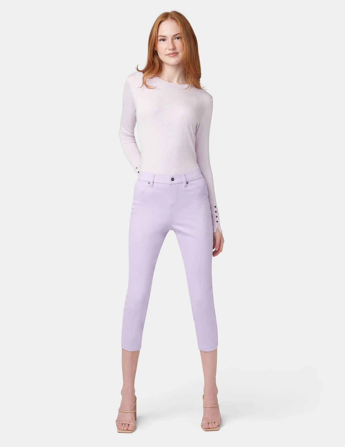 HUE Hi-Rise Ultra Soft Denim Capri