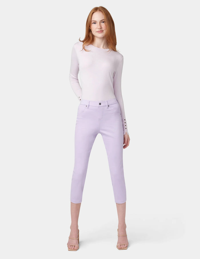 HUE Hi-Rise Ultra Soft Denim Capri