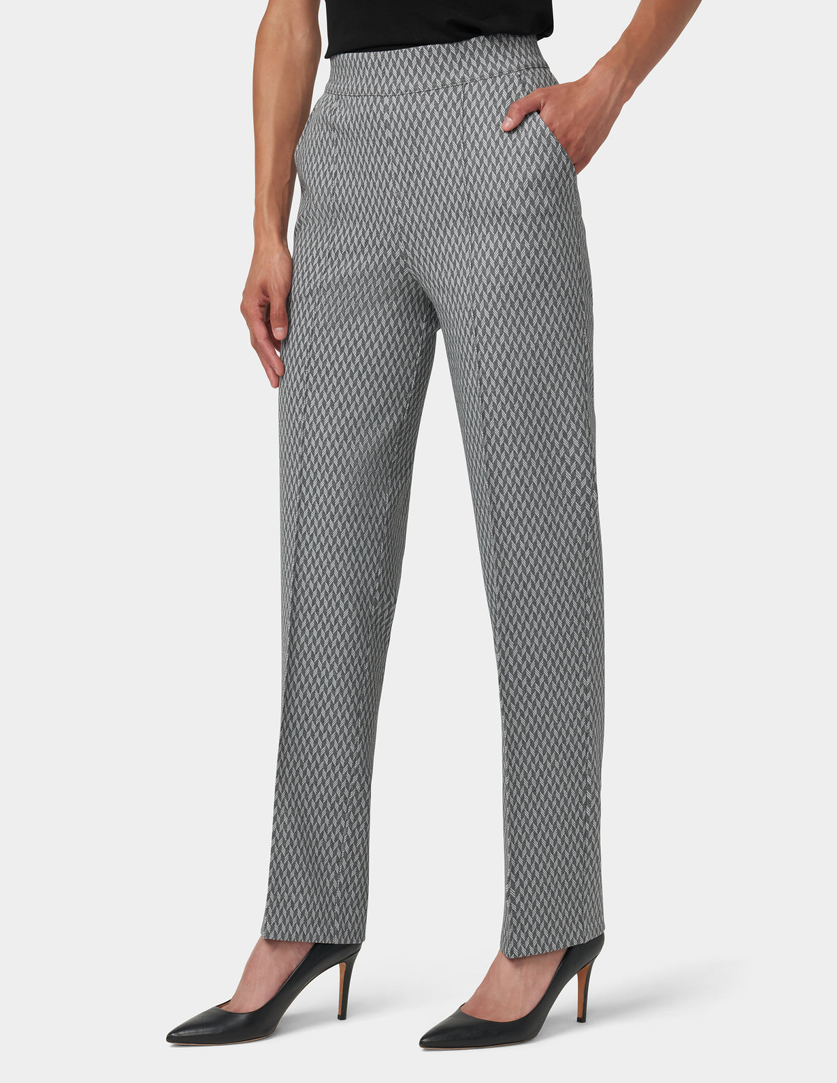 HUE Geo Pull-On Trouser
