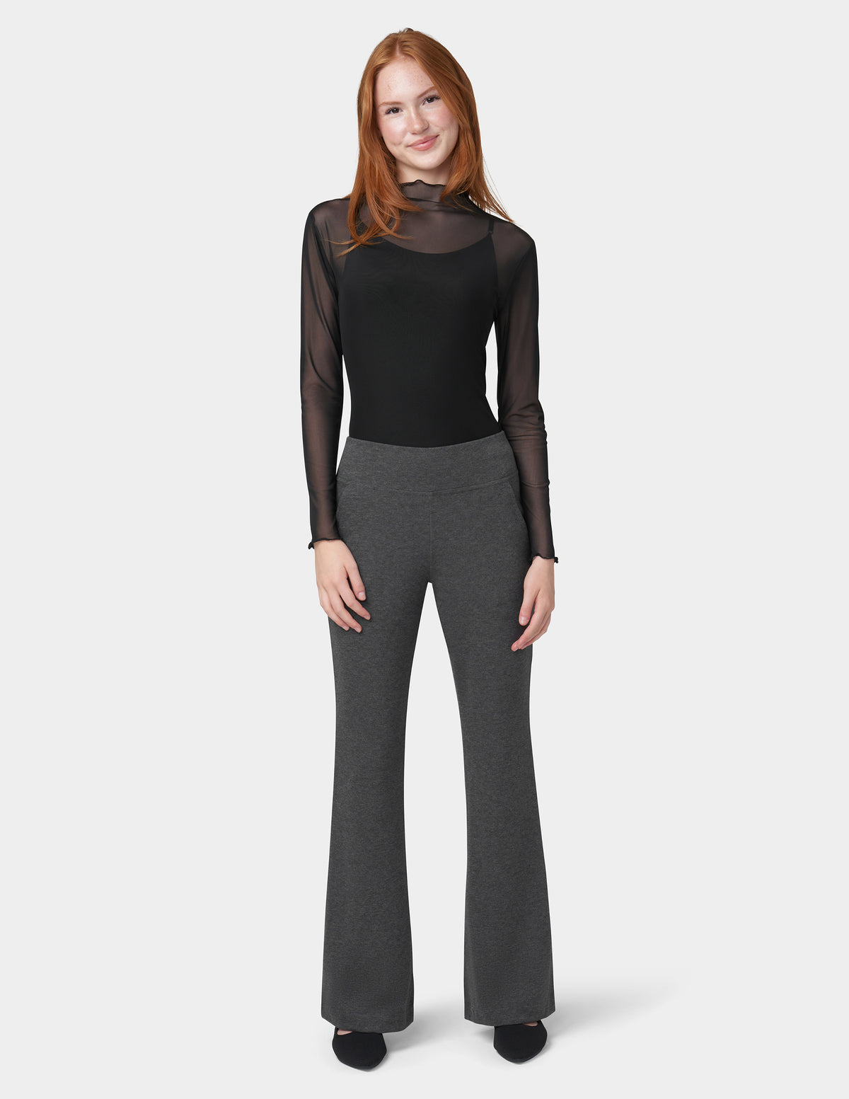 HUE Pull-On Flare Pant