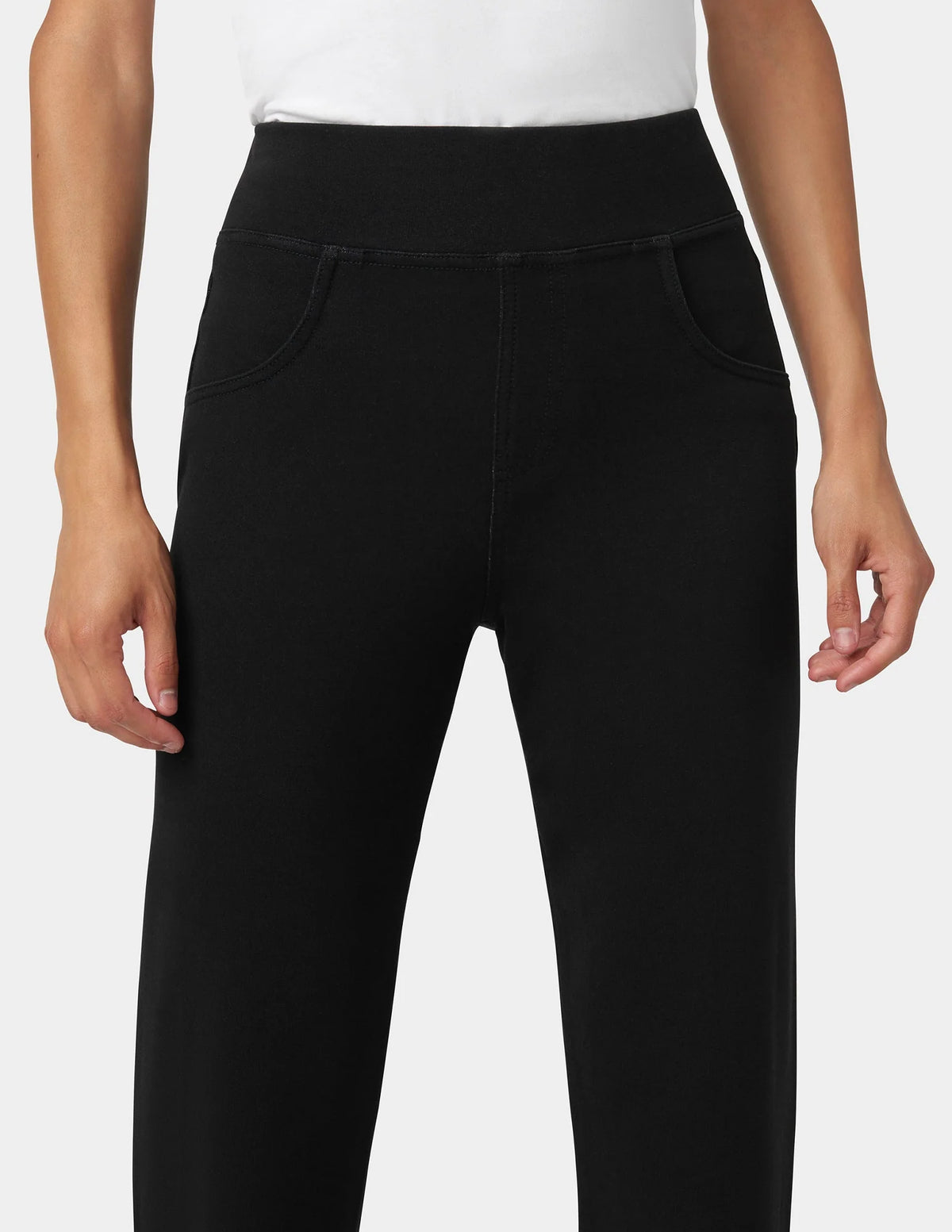 HUE Game-Changing Hi-Rise Straight Legging