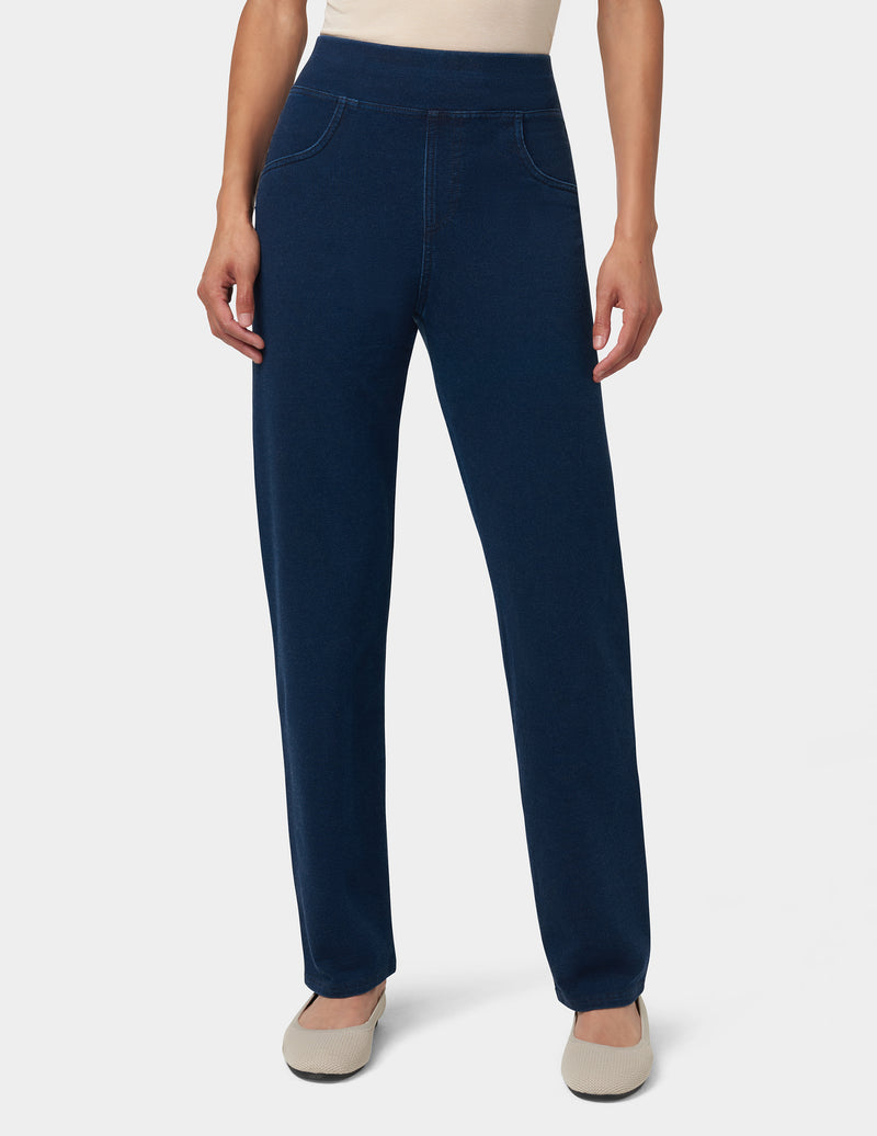 HUE Game-Changing Hi-Rise Straight Legging