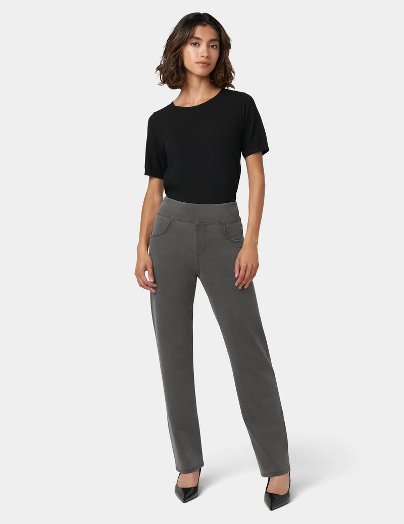 HUE Game-Changing Hi-Rise Straight Legging