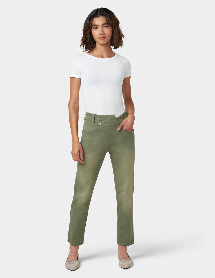 HUE Hi Rise Girlfriend Denim