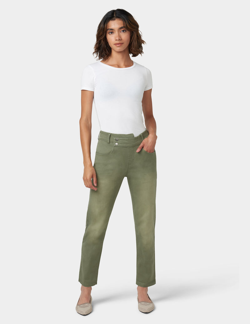 HUE Hi Rise Girlfriend Denim