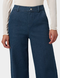 HUE Olivia Wide Leg Denim Pant