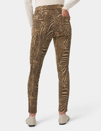 HUE Ultra Soft Mixed Animal Denim Legging