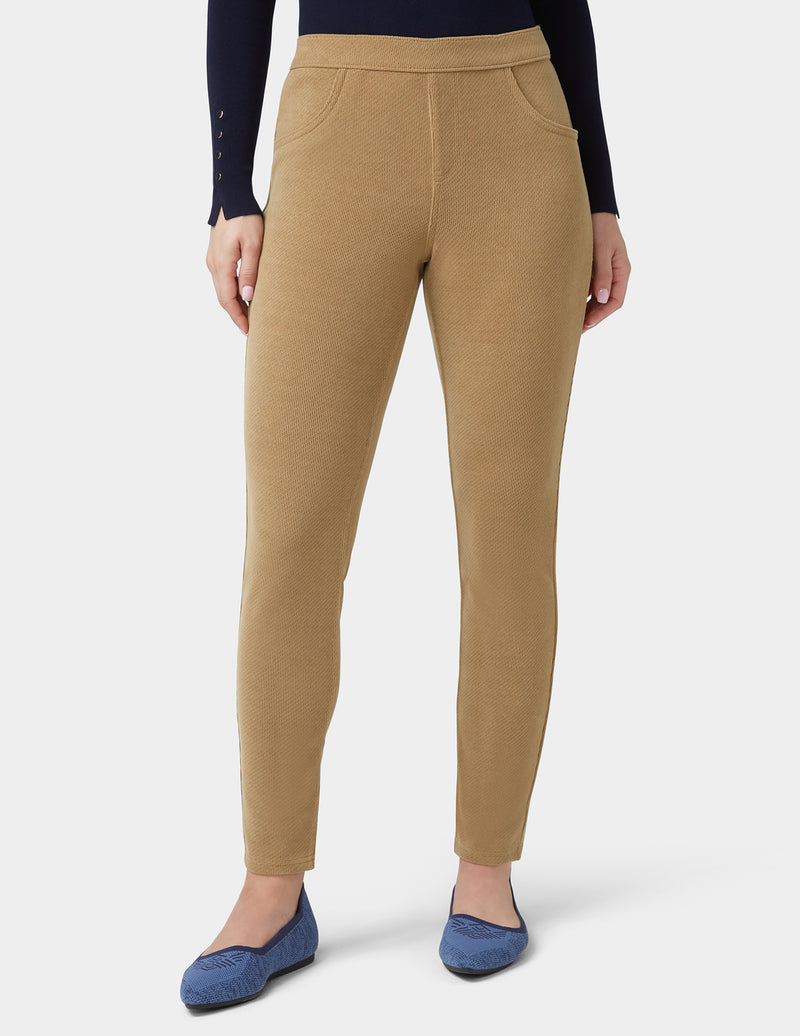 HUE Butter Twill Jean Style Legging