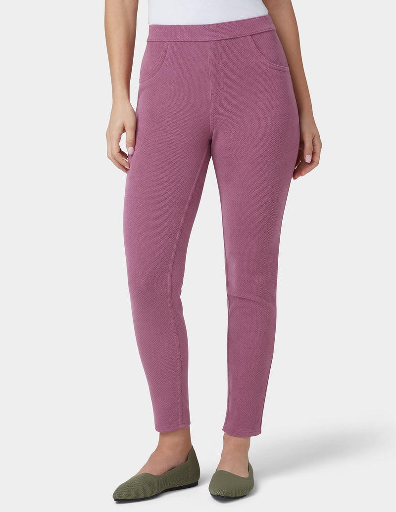HUE Butter Twill Jean Style Legging