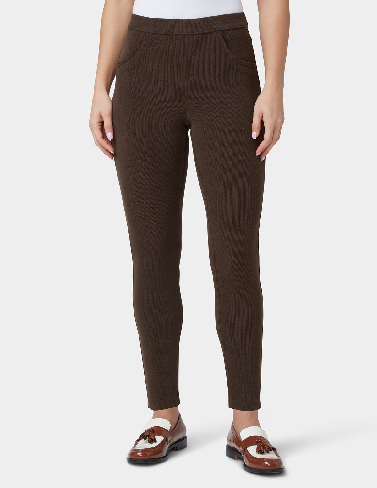 HUE Butter Twill Jean Style Legging