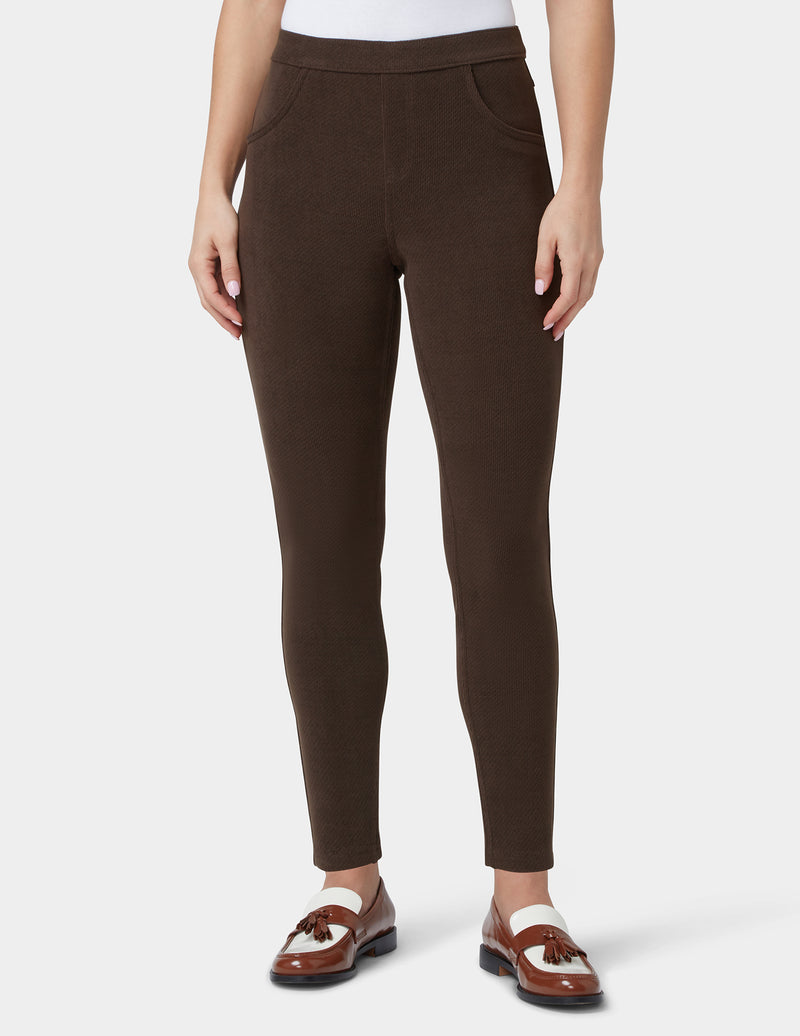 HUE Butter Twill Jean Style Legging