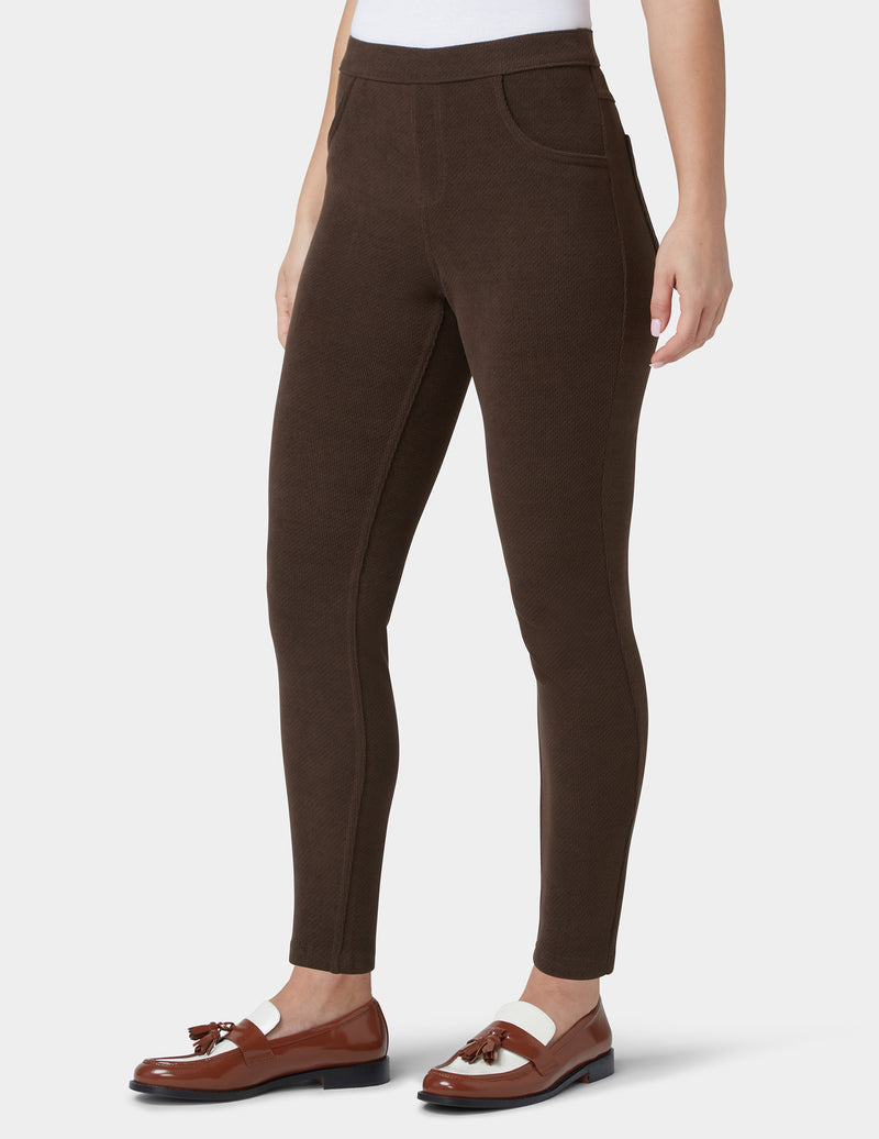 HUE Butter Twill Jean Style Legging