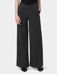 HUE Pull-On Wide Leg Pant