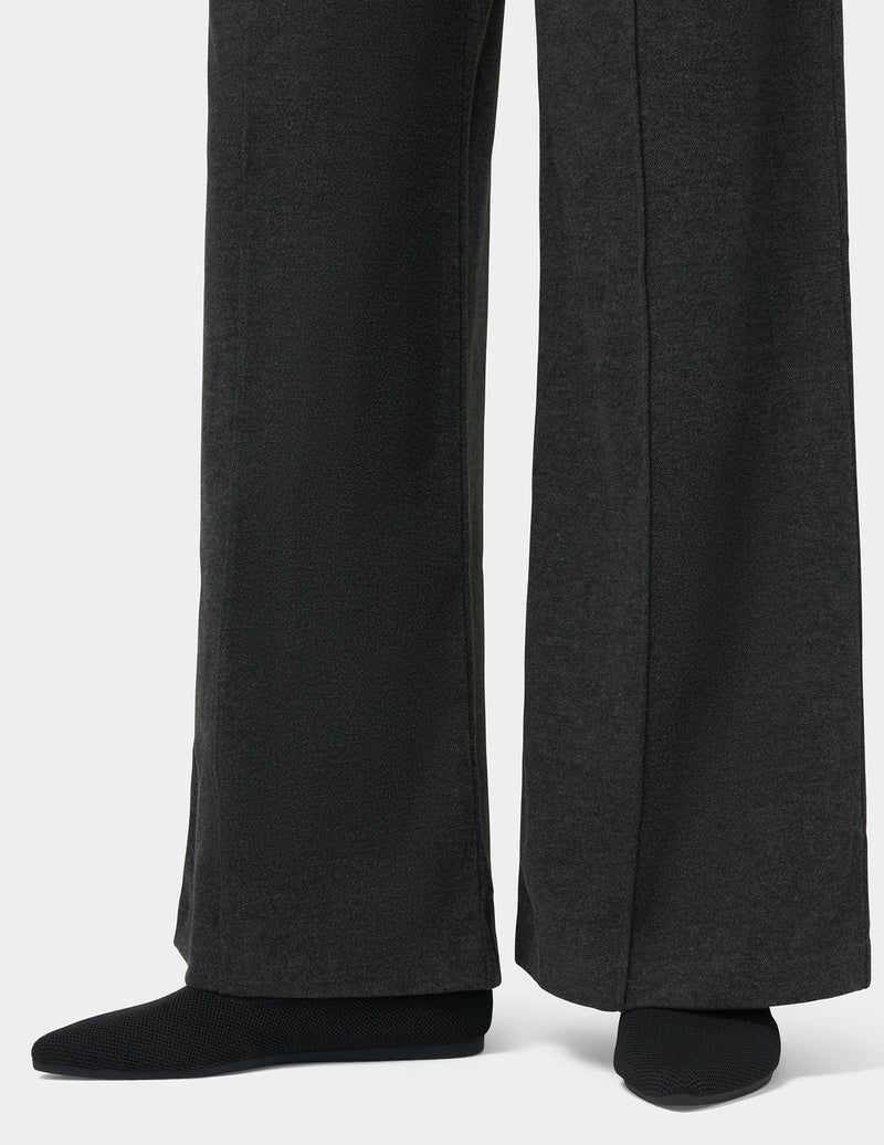 HUE Pull-On Wide Leg Pant