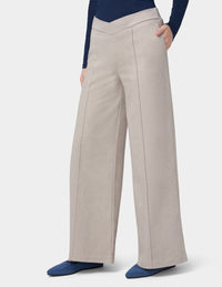 HUE Pull-On Wide Leg Pant