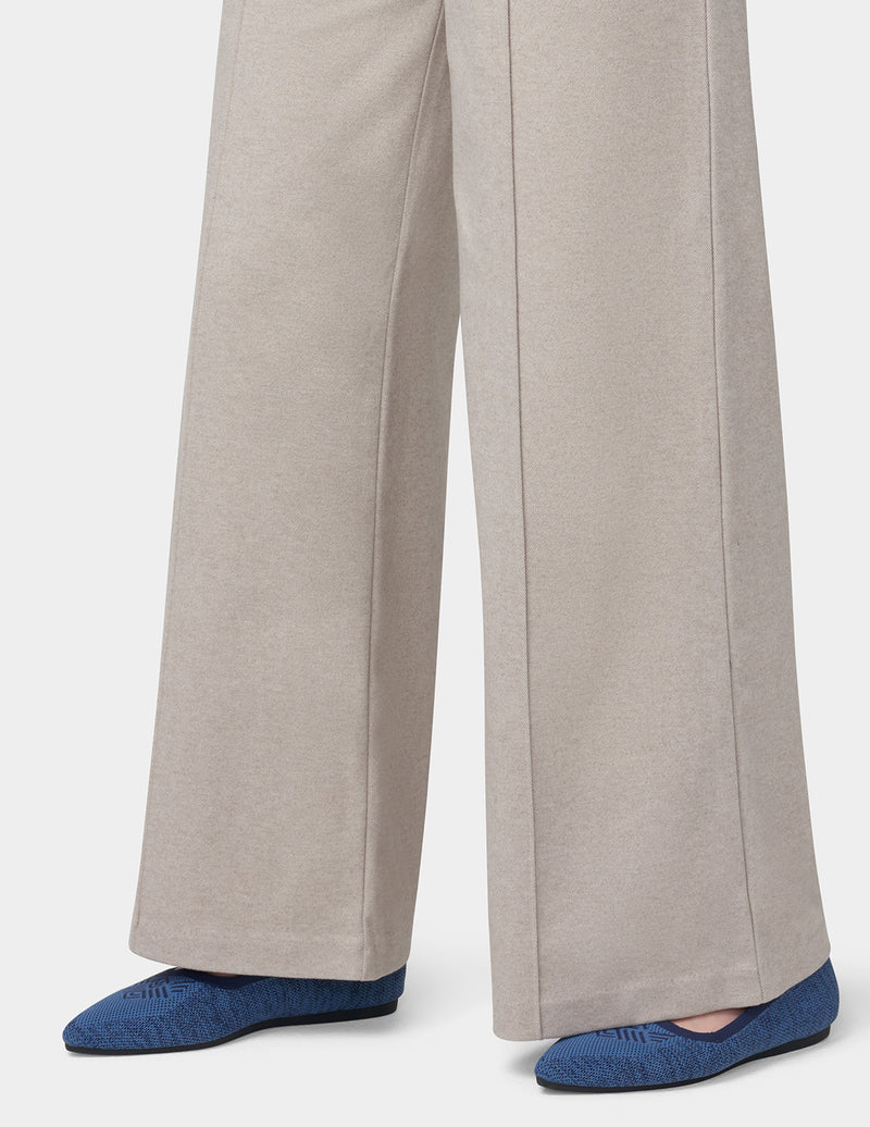 HUE Pull-On Wide Leg Pant