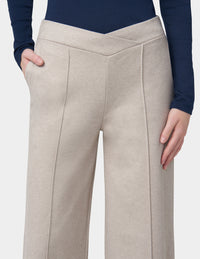 HUE Pull-On Wide Leg Pant