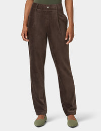 HUE Plush Corduroy Tapered Pants