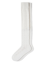 HUE Pointelle Over The Knee Sock