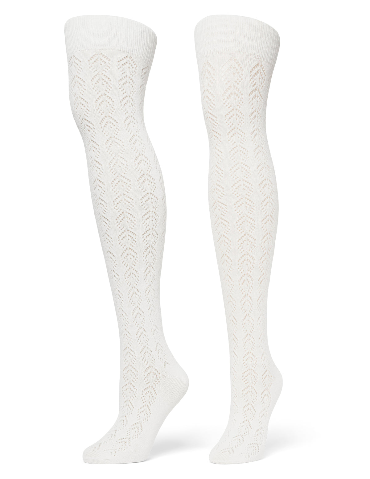 HUE Pointelle Over The Knee Sock
