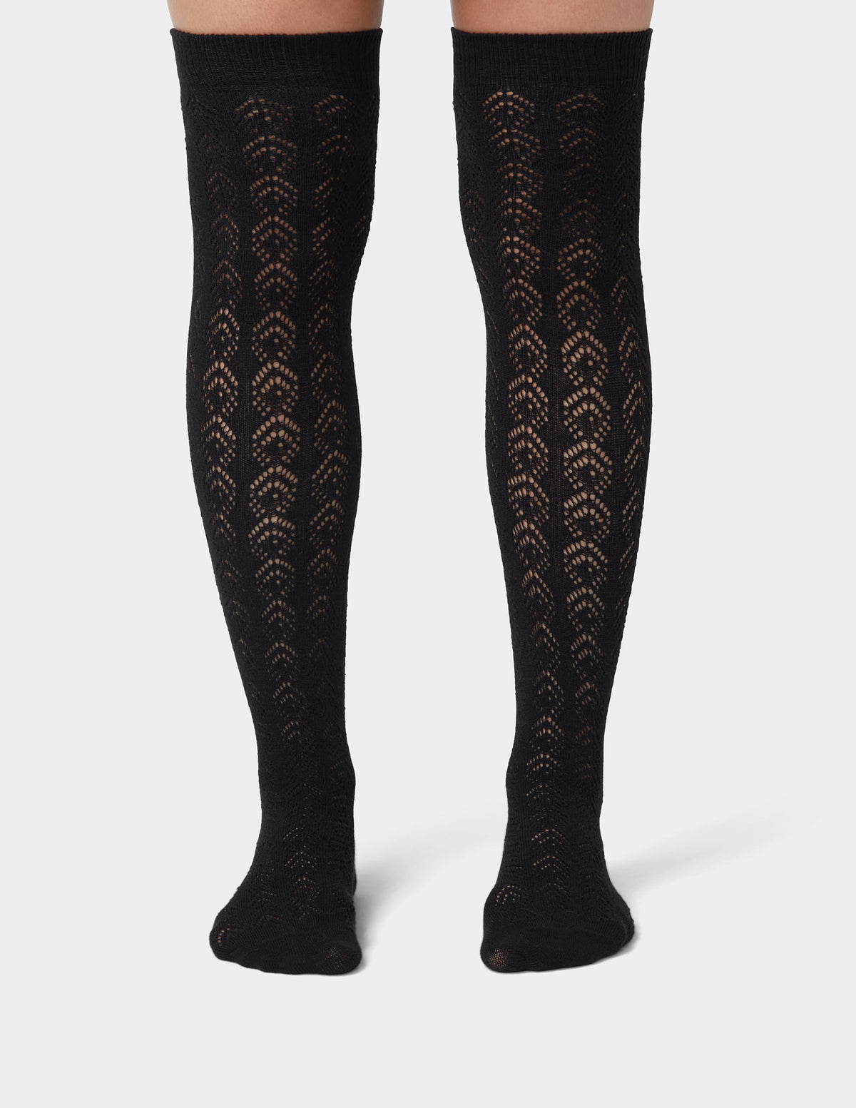 HUE Pointelle Over The Knee Sock