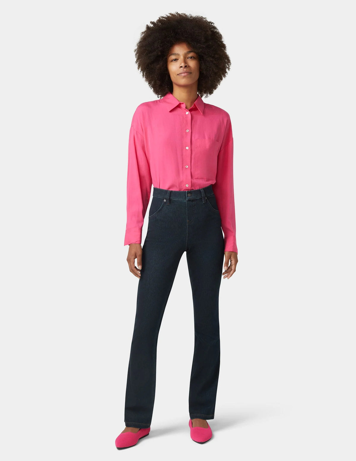 HUE Ultra Soft Denim Baby Bootcut
