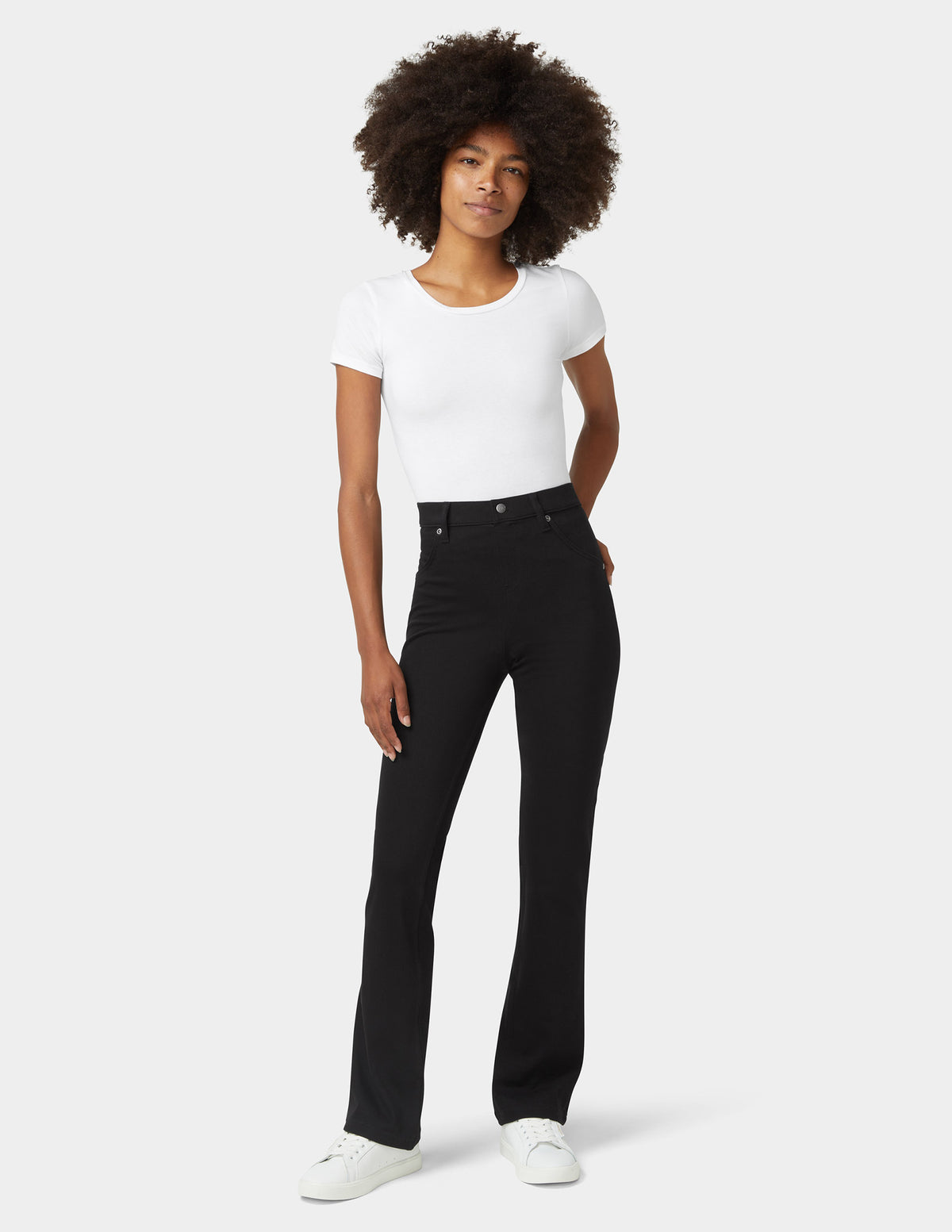 HUE Ultra Soft Denim Baby Bootcut